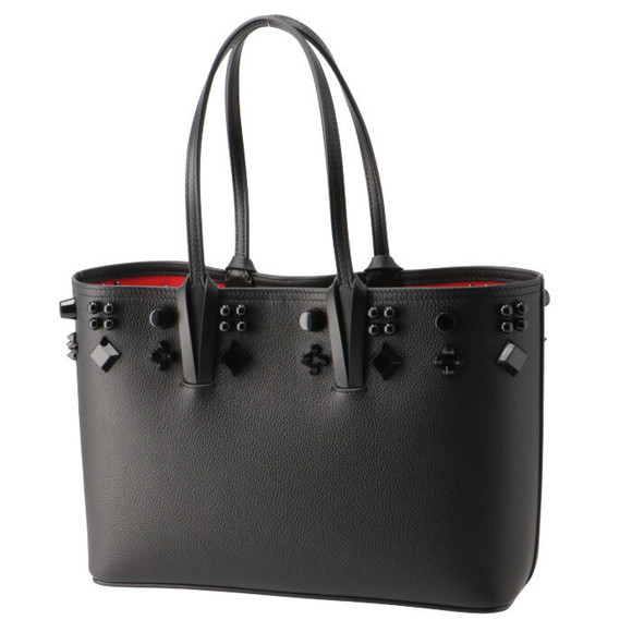 Christian Louboutin Cabata Small Tote Bag Black - Picture 3 of 10